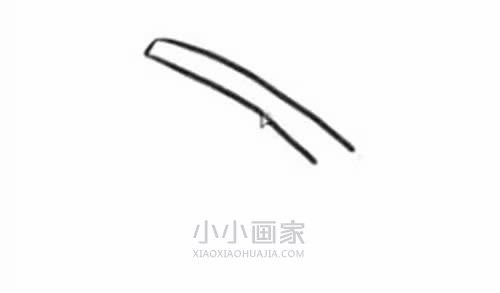 两只茄子简笔画画法图片步骤步骤2