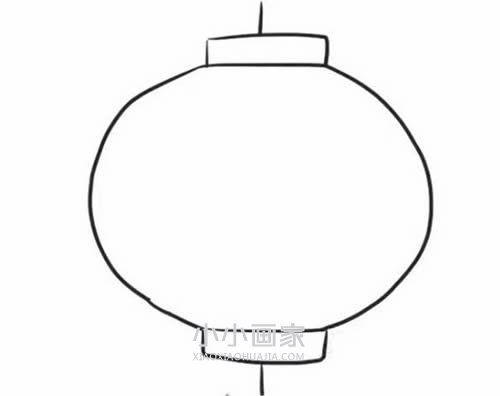 春节新年灯笼简笔画画法图片步骤步骤4