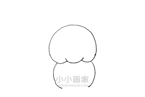 卡通流氓兔简笔画画法图片步骤步骤3