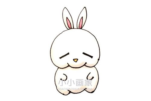 卡通流氓兔简笔画画法图片步骤