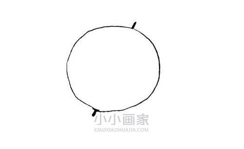 彩色地球仪简笔画画法图片步骤步骤3