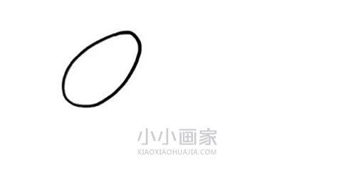 漂亮卡通小马驹简笔画画法图片步骤步骤2