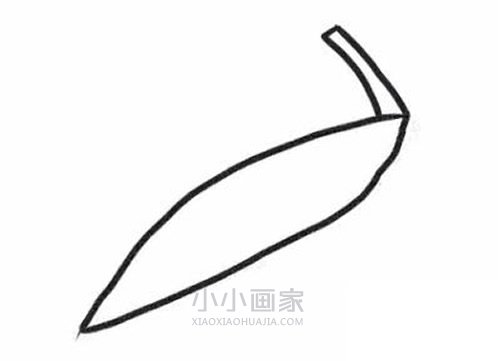 彩色芒果简笔画画法图片步骤步骤3