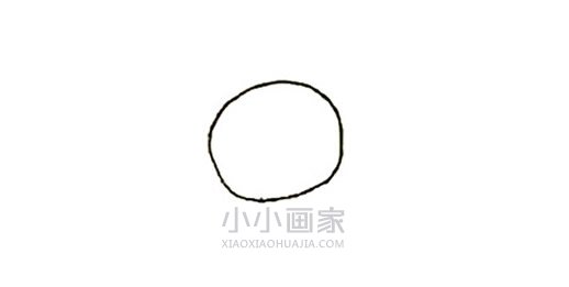 晴天娃娃简笔画画法图片步骤步骤2