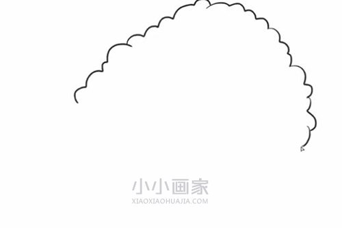 卡通大树简笔画画法图片步骤步骤2