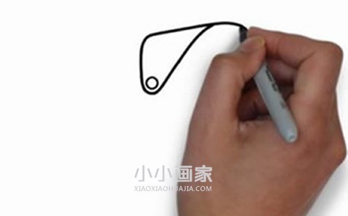 简单风车简笔画画法图片步骤步骤2