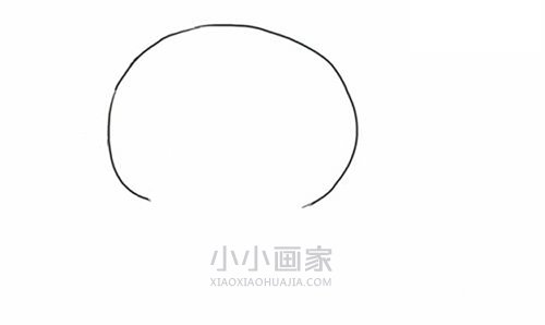 快乐小熊简笔画画法图片步骤步骤2