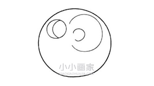 小猪气球简笔画画法图片步骤步骤4