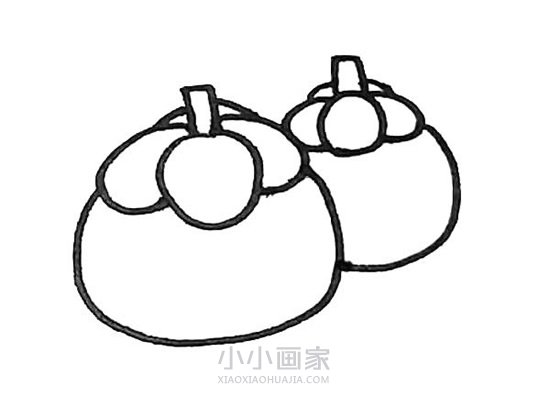 彩色山竹简笔画画法图片步骤步骤6