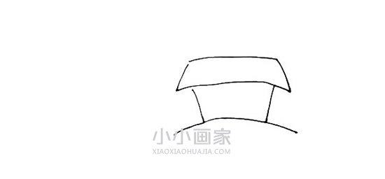 山间小房子简笔画画法图片步骤步骤2