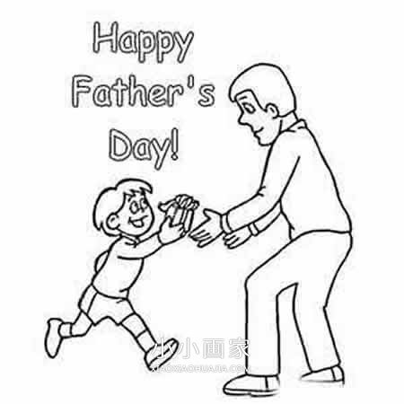 父亲节简笔画画法图片步骤步骤5