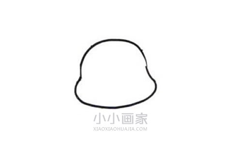 树上的考拉简笔画画法图片步骤步骤2