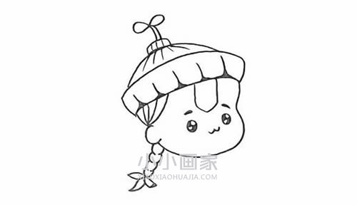 僵小鱼简笔画画法图片步骤步骤8