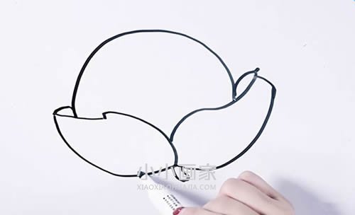 简单荔枝简笔画画法图片步骤步骤5