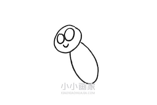 春天花蝴蝶简笔画画法图片步骤步骤2