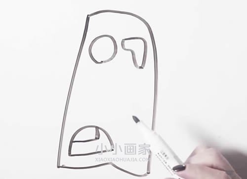 滑梯简笔画画法图片步骤步骤3