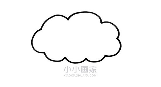 卡通苹果树简笔画画法图片步骤步骤2