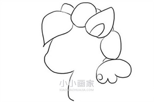 小马宝莉简笔画画法图片步骤步骤4