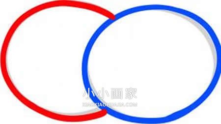 彩色卡通猕猴桃简笔画画法图片步骤步骤4