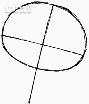 漂亮凯蒂猫简笔画画法图片步骤步骤2