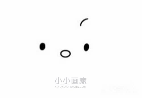 彩色凯蒂猫简笔画画法图片步骤步骤2