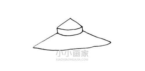 彩色蒙古包简笔画画法图片步骤步骤3