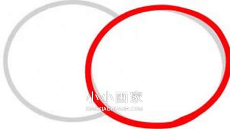 彩色卡通猕猴桃简笔画画法图片步骤步骤3