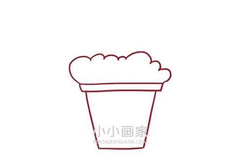 樱桃冰激凌简笔画画法图片步骤步骤3