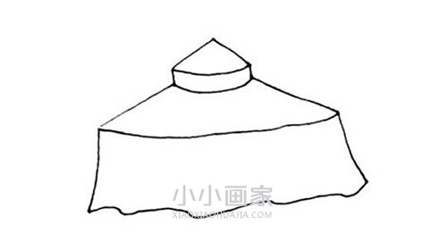 彩色蒙古包简笔画画法图片步骤步骤4