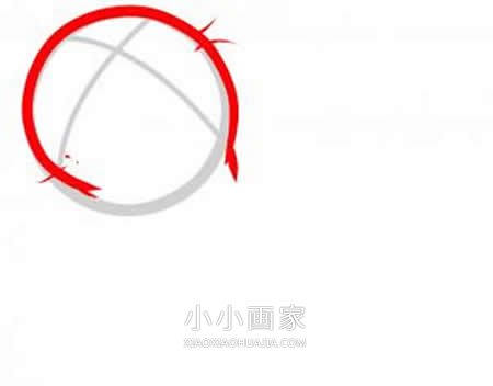 可爱小海象简笔画画法图片步骤步骤3