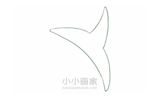 简单百合花简笔画画法图片步骤步骤2