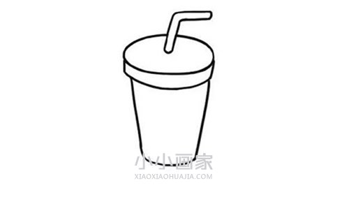 简单的可乐简笔画画法图片步骤步骤4