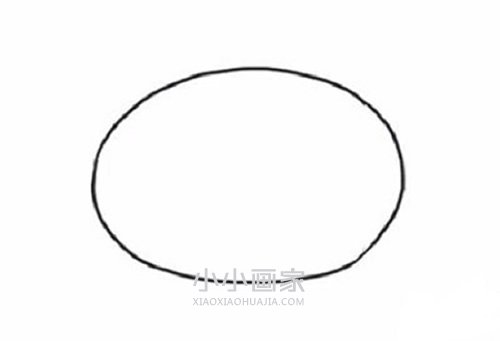 黑白卡通狮子简笔画画法图片步骤步骤2