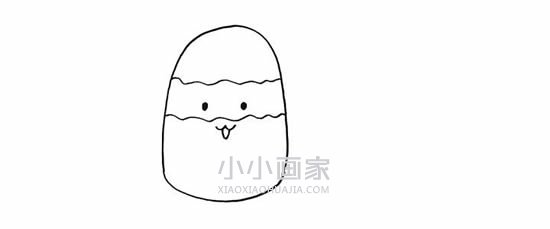 夏天卡通雪糕简笔画画法图片步骤步骤4