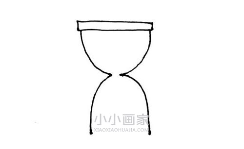 彩色沙漏简笔画画法图片步骤步骤4