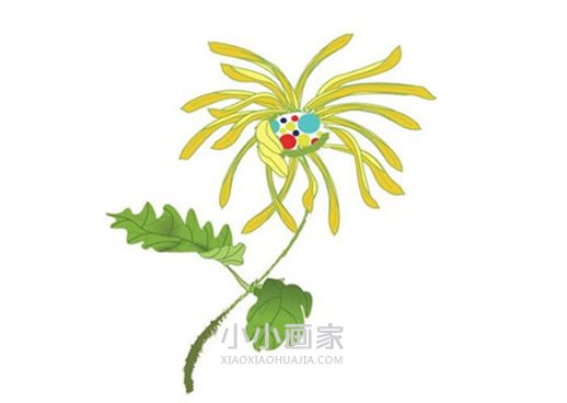 儿童清明节简笔画画法图片步骤步骤8