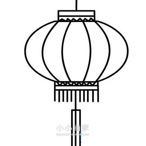 喜迎新年简笔画画法图片步骤步骤2