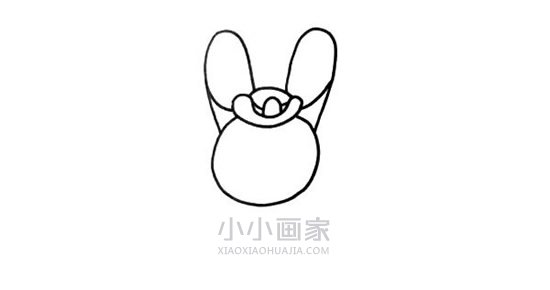 兔子警官朱迪简笔画画法图片步骤步骤3