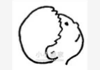 拿粉笔上课的老师简笔画画法图片步骤步骤4