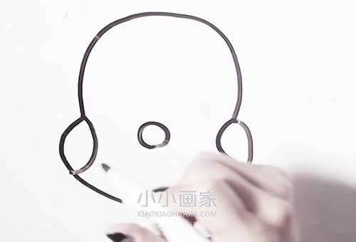 简单毛毛虫简笔画画法图片步骤步骤2