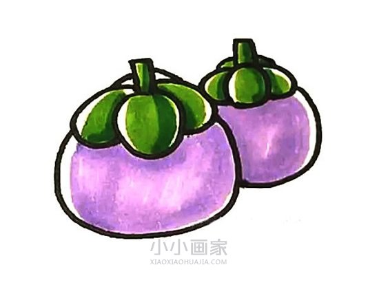 绘本故事彩色山竹简笔画画法图片步骤