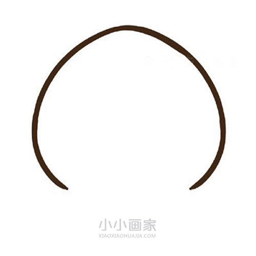 可爱彩色桃子简笔画画法图片步骤步骤3