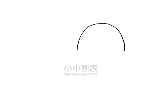 可爱海豹简笔画画法图片步骤步骤2