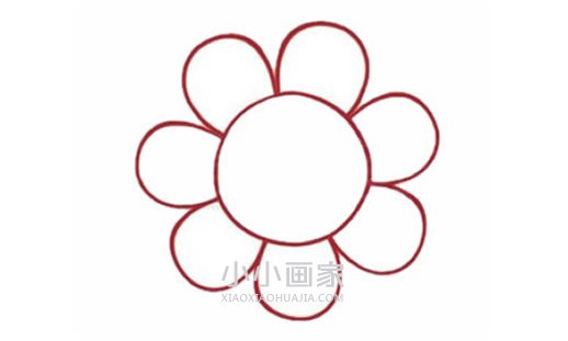 彩虹棒棒糖简笔画画法图片步骤步骤3