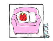 绘本故事带靠枕沙发的简笔画画法图片步骤
