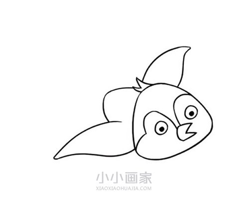 飞翔的燕子简笔画画法图片步骤步骤4