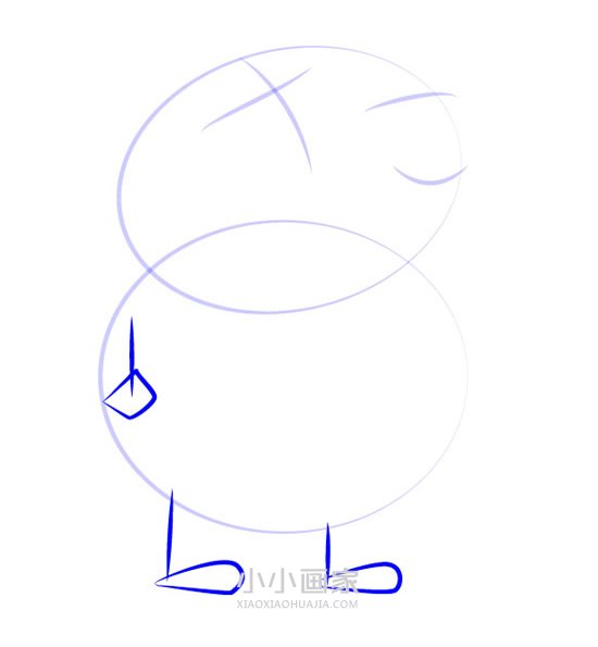 小马佩德罗爸爸简笔画画法图片步骤步骤3