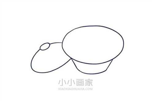 一杯绿茶简笔画画法图片步骤步骤4