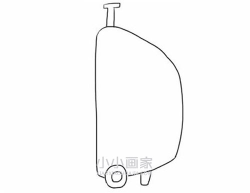 简单行李箱简笔画画法图片步骤步骤4