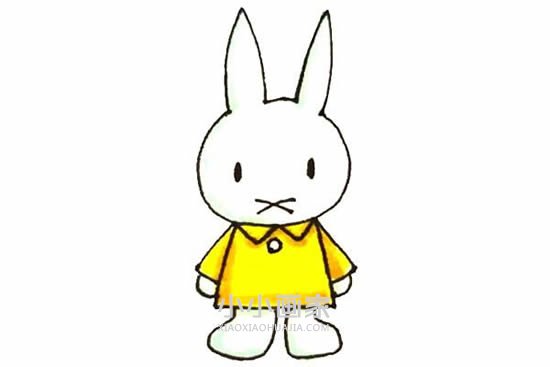 绘本故事米菲兔简笔画画法图片步骤